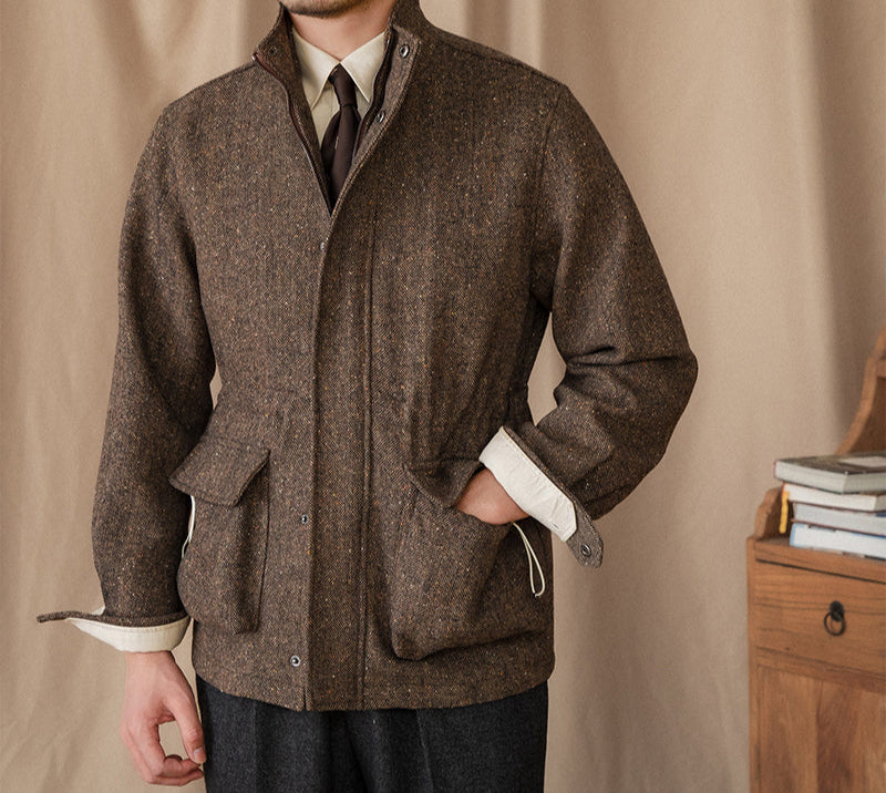 Lavenham Wool Silk Field Jacket