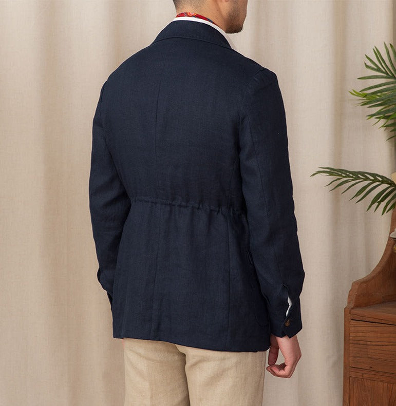 Potenza Linen Safari Jacket