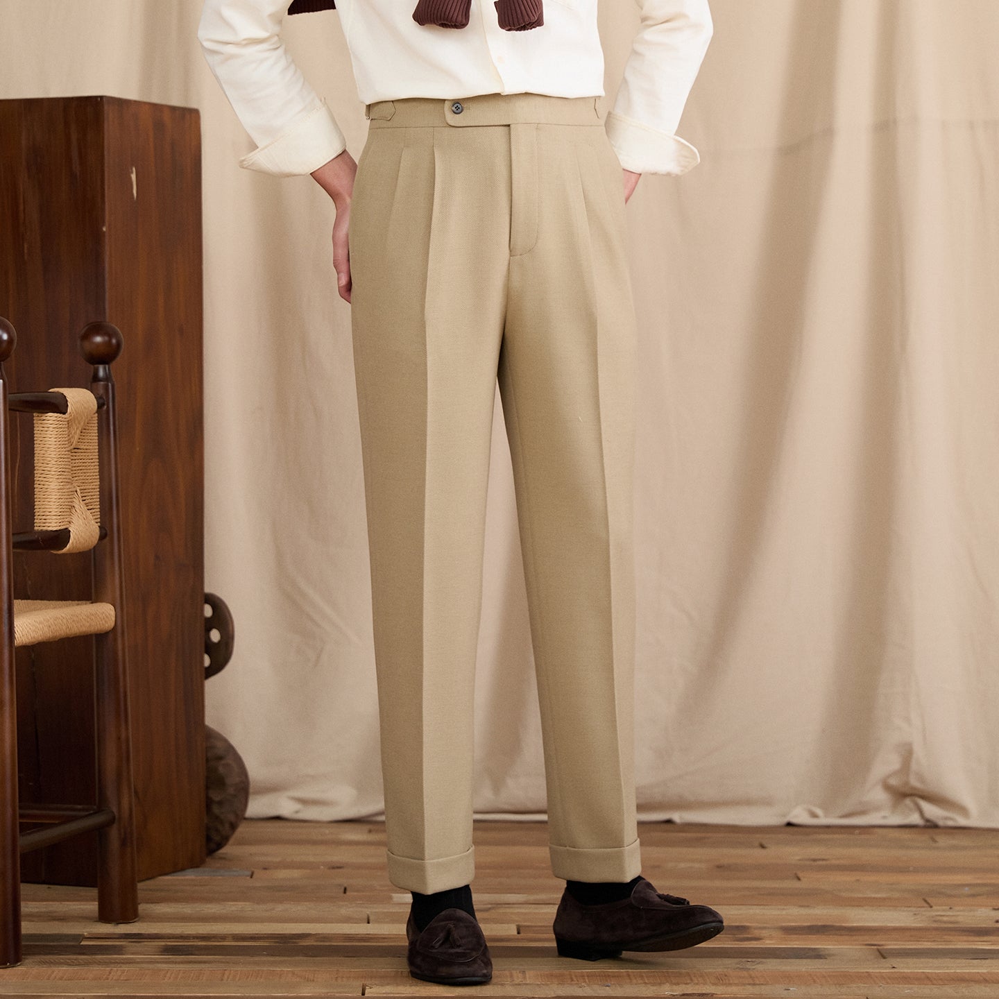 Parma High Waisted Trousers