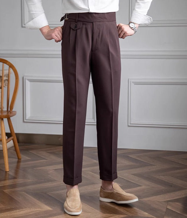 Buy Double Pleat Pants Online In India  Etsy India