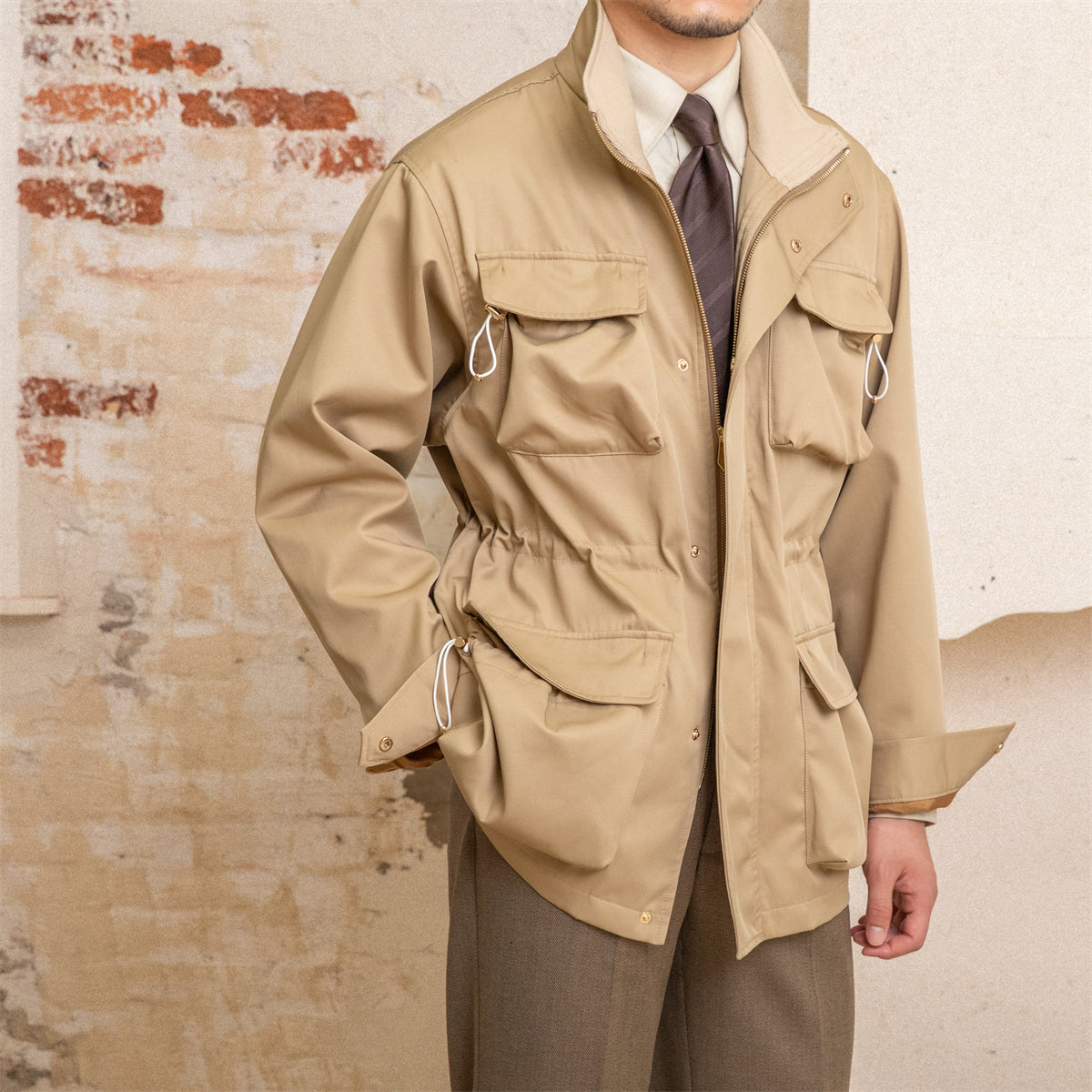 Axbridge Cotton Blend Field Jacket