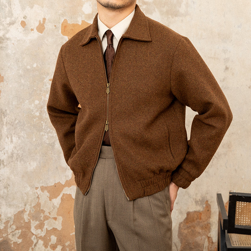 Soho Wool Blend Tweed Jacket