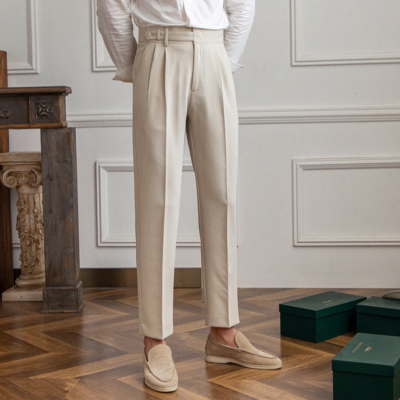 Americano Double Pleated Trousers