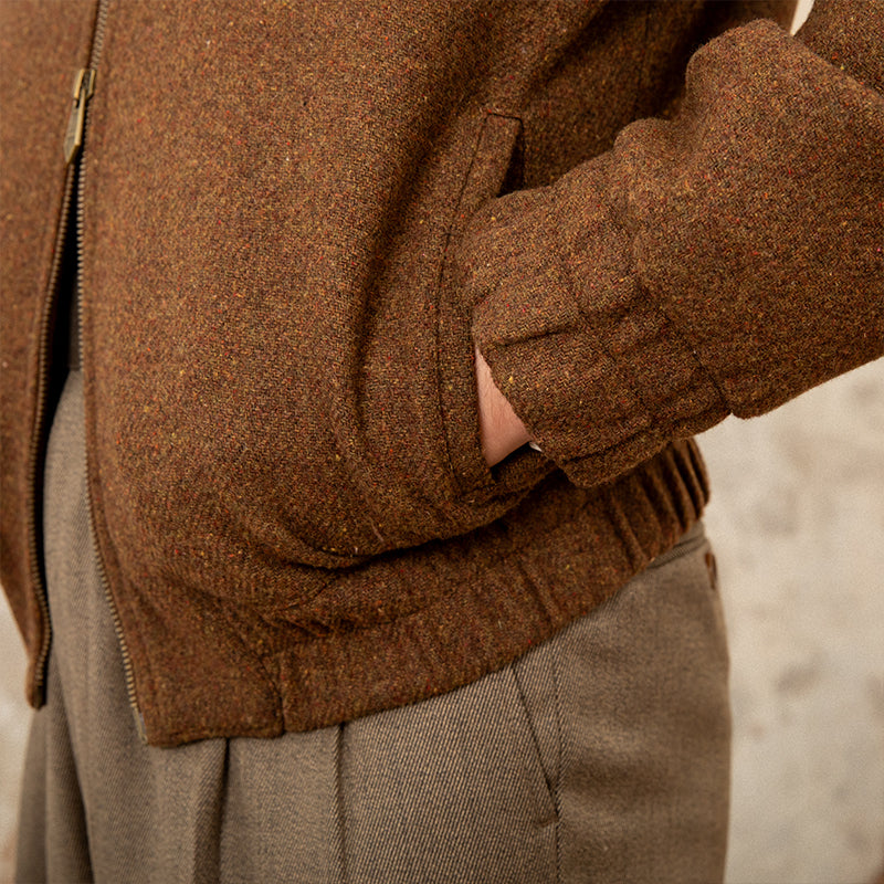 Soho Wool Blend Tweed Jacket