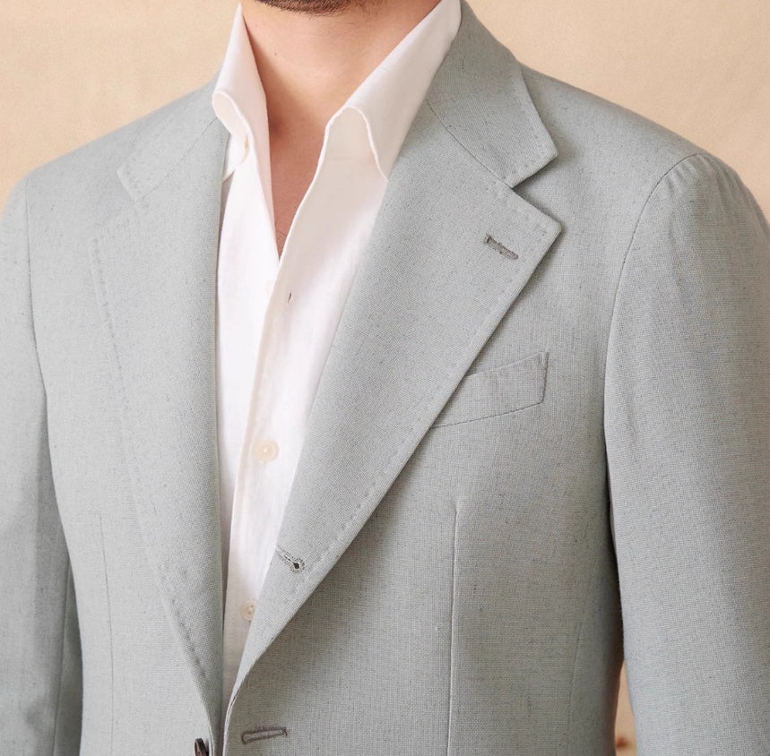 Monaco Linen Blend Sports Blazer Jacket