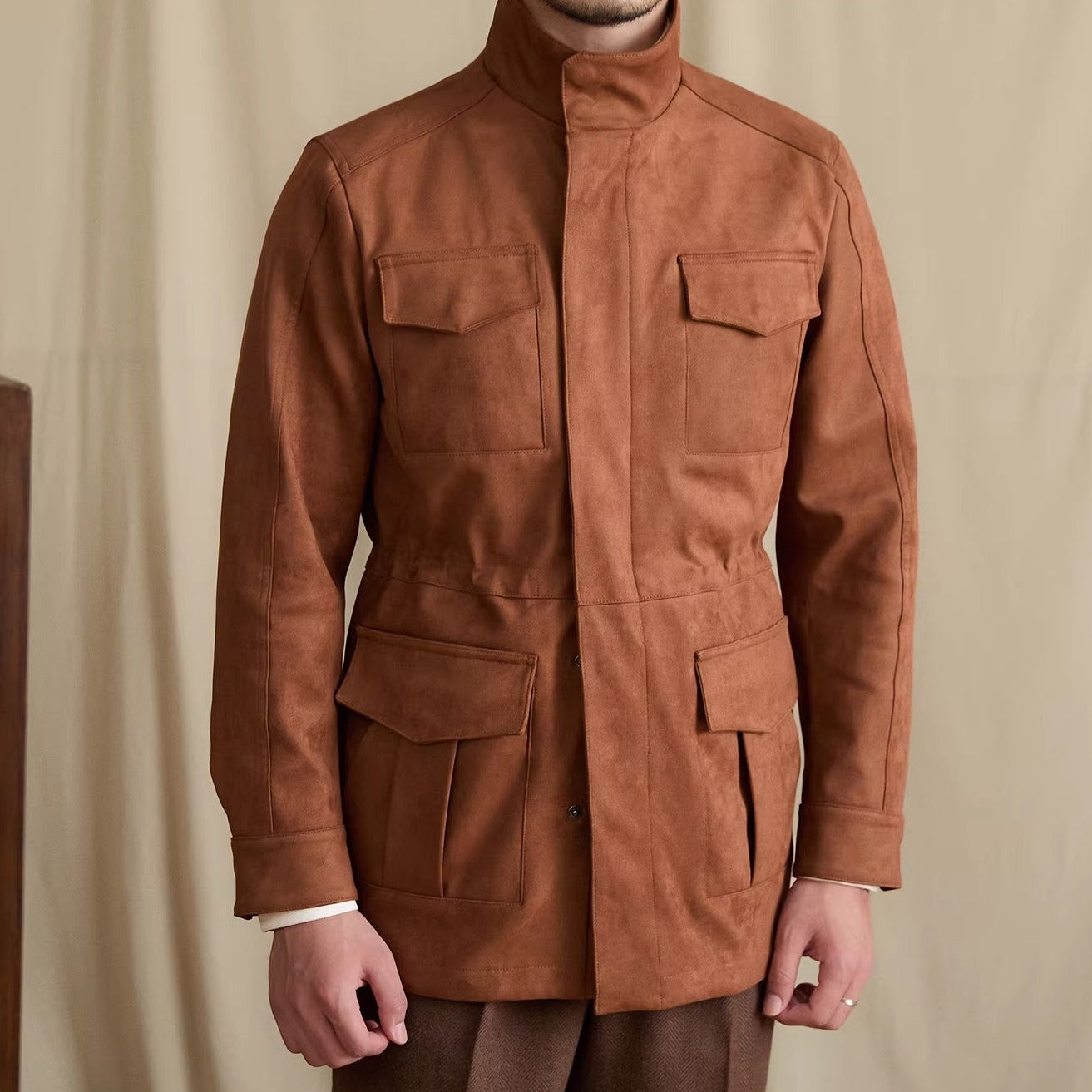 St James Hunting Faux Suede Jacket