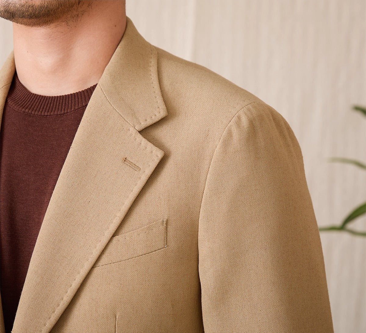 Monaco Linen Blend Sports Blazer Jacket